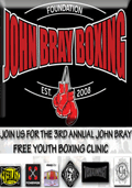 John Bray 3rd Annual Free Youth Boxing Clinic 